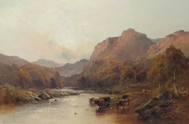 Il ruscello al Castello Campbell